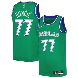 Ottimo Lussuoso Luka Dončić Dallas Mavericks Nike Swingman Player Jersey Classic Edition Green
