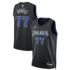 Fantastico Meraviglioso Trendy Luka Dončić Dallas Mavericks Nike Unisex 2023/24 Swingman Jersey Black City Edition