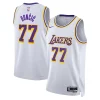 Comodo Fantastico Stupendo Luka Dončić Los Angeles Lakers Nike Association Edition Unisex Swingman Jersey White