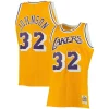 Duraturo Classico Magic Johnson Los Angeles Lakers 1984/85 Big & Tall Hardwood Classics Swingman Jersey Gold