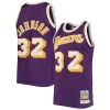 Duraturo Incantevole Magic Johnson Los Angeles Lakers 1984/85 Hardwood Classics Authentic Jersey Purple/Gold