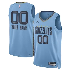 Pratico Ottimo Incantevole Memphis Grizzlies Jordan Brand Unisex 2022/23 Swingman Custom Jersey Statement Edition Blue