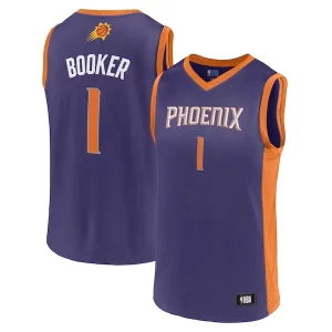 Eccezionale Magnifico Trendy Men's Devin Booker Purple Phoenix Suns Player Jersey
