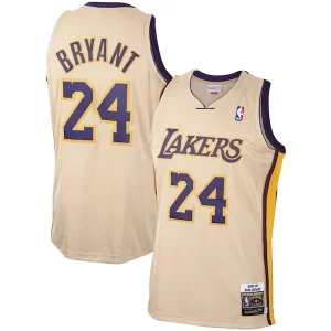 Splendido Pratico Bellissimo Men's Los Angeles Lakers Kobe Bryant Gold 2008 09 Hardwood Classics Authentic Player Jersey