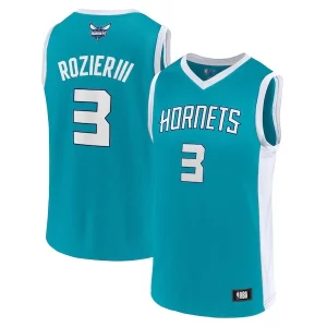 Robusto Men's Terry Rozier Teal Charlotte Hornets Player Jersey