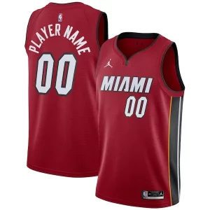 Ottimo Miami Heat Jordan Brand Swingman Custom Jersey Statement Edition Red