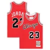 Trendy Michael Jordan Chicago Bulls Preschool Hardwood Classics 1984/85 Authentic Swingman Jersey Red