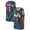 Prestigioso Accattivante Mikal Bridges Brooklyn Nets Nike Unisex 2023/24 Swingman Jersey Black City Edition