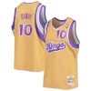 Classico Magnifico Mike Bibby Sacramento Kings 2005/06 Hardwood Classics Swingman Jersey Gold