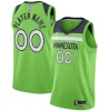 Classico Minnesota Timberwolves Jordan Brand Swingman Custom Jersey Statement Edition Green