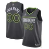 Duraturo Minnesota Timberwolves Jordan Brand Unisex 2022/23 Swingman Custom Jersey Statement Edition Black