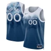 Raffinato Duraturo Moderno Minnesota Timberwolves Nike Unisex 2023/24 Custom Swingman Jersey Blue City Edition