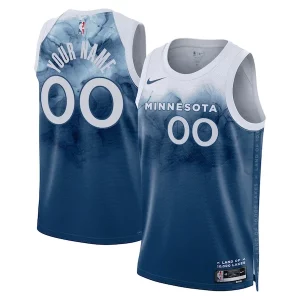 Raffinato Duraturo Moderno Minnesota Timberwolves Nike Unisex 2023/24 Custom Swingman Jersey Blue City Edition