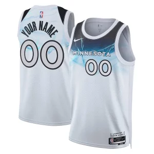 Raffinato Stupendo Versatile Minnesota Timberwolves Nike Unisex 2024/25 Custom Swingman Jersey City Edition White