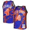 Attraente Nate Robinson New York Knicks 2005/06 Hardwood Classics Marble Swingman Jersey Blue