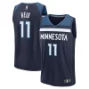 Meraviglioso Naz Reid Minnesota Timberwolves Fast Break Replica Player Jersey Icon Edition Navy