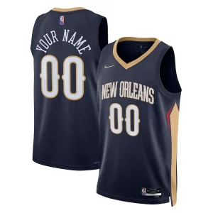 Robusto Cool New Orleans Pelicans Nike 2021/22 Diamond Swingman Custom Jersey Icon Edition Navy
