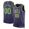 Delizioso Attraente New Orleans Pelicans Nike Unisex 2024/25 Custom Swingman Jersey City Edition Purple