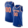 Classico New York Knicks Nike 2021/22 Diamond Swingman Authentic Custom Jersey Icon Edition Blue