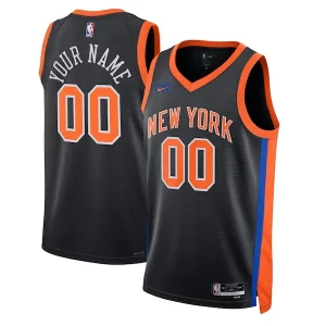 Sofisticato Fascinante Attraente New York Knicks Nike Unisex 2022/23 Swingman Custom Jersey City Edition Black