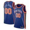Sofisticato New York Knicks Nike Unisex 2023/24 Custom Swingman Jersey Blue City Edition