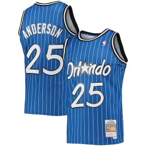 Meraviglioso Raffinato Nick Anderson Orlando Magic 1994/95 Hardwood Classics Swingman Jersey Blue
