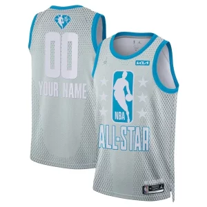 Duraturo Resistente Nike 2022 NBA All Star Game Swingman Custom Jersey Gray