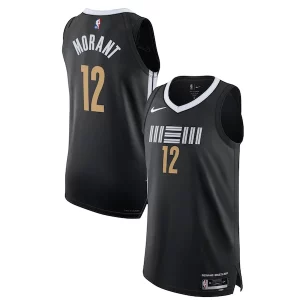 Moderno Bellissimo Nike Ja Morant Memphis Grizzlies Authentic Jersey City Edition Black
