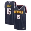 Duraturo Nikola Jokic Denver Nuggets Fast Break Replica Player Jersey Icon Edition Navy