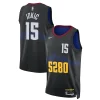 Classico Elegante Nikola Jokic Denver Nuggets Nike Unisex 2023/24 Swingman Jersey Black City Edition