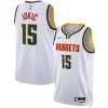Fantastico Magnifico Raffinato Nikola Jokic Denver Nuggets Nike Unisex Swingman Jersey Association Edition White/Navy