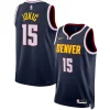Bellissimo Elegante Ottimo Nikola Jokic Denver Nuggets Nike Unisex Swingman Jersey Icon Edition Navy