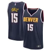 Bellissimo Carino Nikola Jokic Denver Nuggets Youth Fast Break Replica Player Jersey Icon Edition Navy