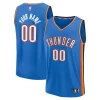 Attraente Sofisticato Magnifico Oklahoma City Thunder Fast Break Custom Replica Jersey Icon Edition Blue