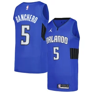 Versatile Gorgeous Resistente Paolo Banchero Orlando Magic Jordan Brand Swingman Player Jersey Statement Edition Royal