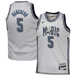Versatile Comodo Paolo Banchero Orlando Magic Nike Youth 2024/25 Swingman Player Jersey City Edition Silver