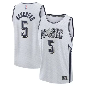 Classico Paolo Banchero Orlando Magic Youth 2024/25 Fast Break Player Jersey City Edition Silver