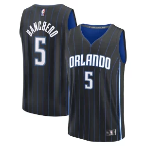 Ottimo Stupendo Paolo Banchero Orlando Magic Youth Fast Break Replica Player Jersey Icon Edition Black
