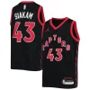Robusto Pascal Siakam Toronto Raptors Jordan Brand Youth 2020/21 Swingman Jersey Statement Edition Black