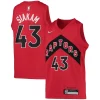 Cool Comodo Eccezionale Pascal Siakam Toronto Raptors Nike Youth 2021/22 Diamond Swingman Jersey Icon Edition Red