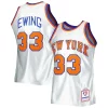 Attraente Patrick Ewing New York Knicks 1985/86 Hardwood Classics 75th Anniversary Swingman Jersey Platinum
