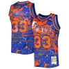 Magnifico Classico Patrick Ewing New York Knicks 1985/86 Hardwood Classics Lunar New Year Swingman Jersey Blue