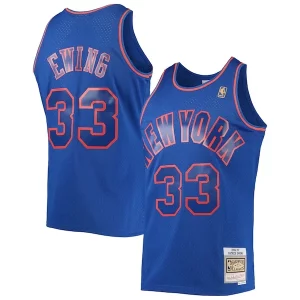 Delizioso Patrick Ewing New York Knicks 1996/97 Hardwood Classics Swingman Jersey Blue