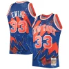 Delizioso Fascinante Trendy Patrick Ewing New York Knicks Hardwood Classics 1991/92 Hyper Hoops Swingman Jersey Blue