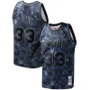 Carino Delizioso Patrick Ewing New York Knicks Hardwood Classics 1991/92 Tie Dye Swingman Jersey Black