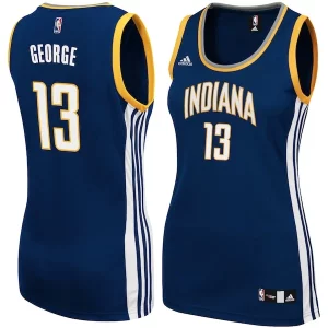 Robusto Pratico Paul George Indiana Pacers adidas Women's Replica Jersey Navy