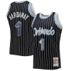 Pratico Eccezionale Penny Hardaway Orlando Magic 1996/97 Hardwood Classics NBA 75th Anniversary Diamond Swingman Jersey Black