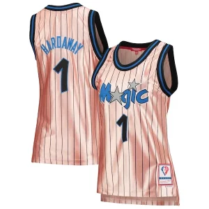 Delizioso Elegante Penny Hardaway Orlando Magic Women's 75th Anniversary Rose Gold 1993 Swingman Jersey Pink