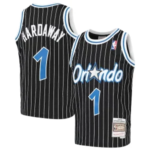 Eccezionale Penny Hardaway Orlando Magic Youth Hardwood Classics Swingman Throwback Jersey Black
