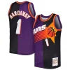 Splendido Prestigioso Resistente Penny Hardaway Phoenix Suns Hardwood Classics 1999/00 Split Swingman Jersey Purple/Black